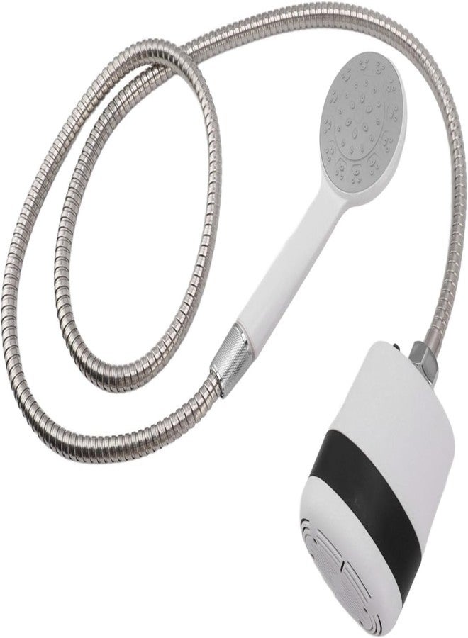 Foscadit Camping Shower Kit, Rechargeable Camping Shower Powerful Water Waterproof 2400mah USB Charging Portable for Dormitory - Image 1
