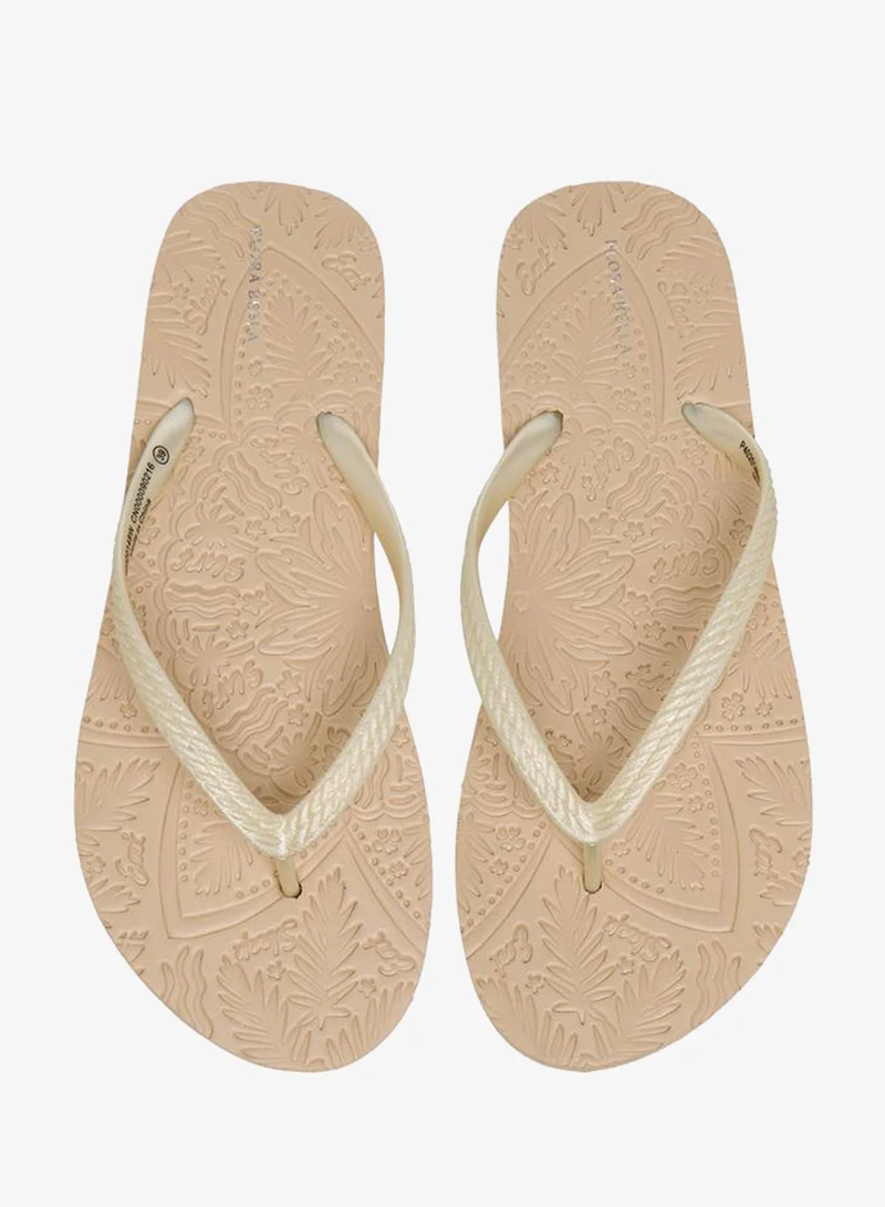 Flora Bella By Shoexpress Flora Bella Women Textured Flip-Flops