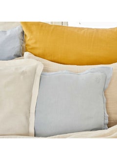 ebarza Karaca Home 4 Element Light Gray 100% Cotton Double Bedspread Air  - Image 2