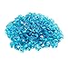 Skyflame 10-Pound Polygon Fire Glass for Fire Pit Fireplace Landscaping,1/2-inch, Aqua Blue - Image 2