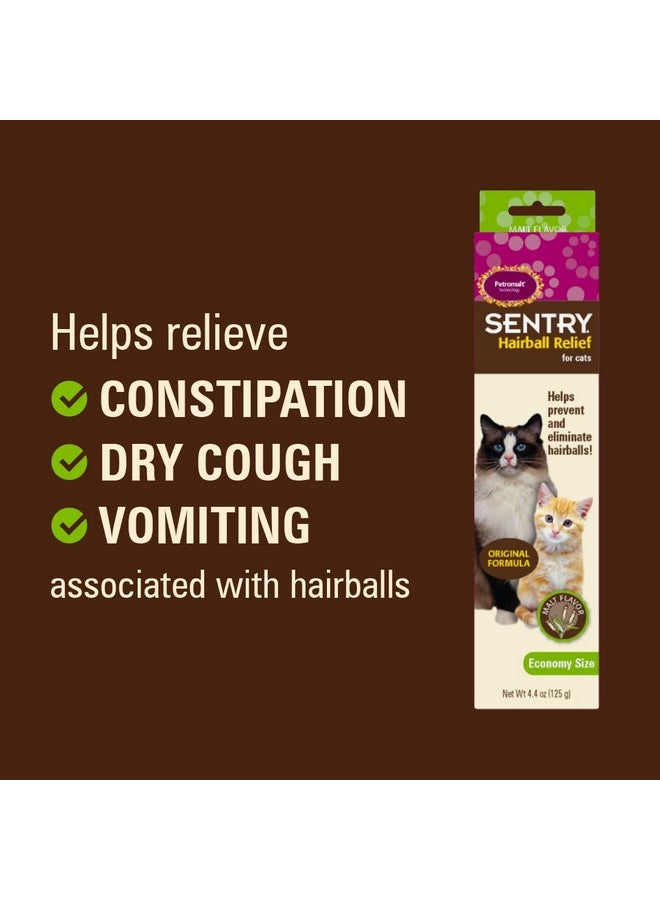 Sentry Hairball Relief for Cats,Malt Flavor,4.4 Ounces - Image 4