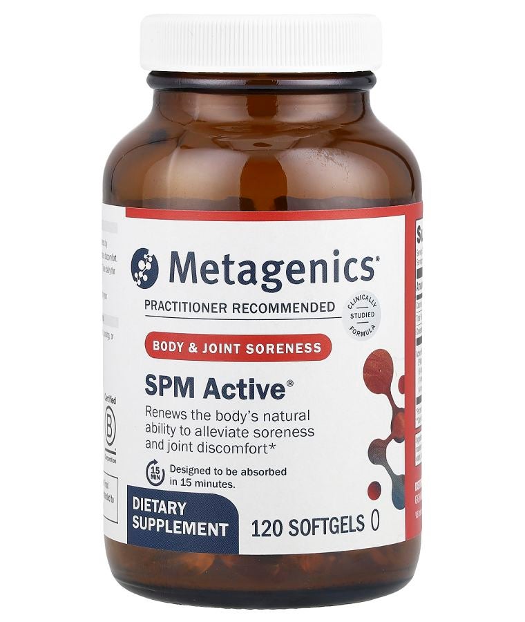 SPM Active® آلام الجسم والمفاصل 120 كبسولة لينة