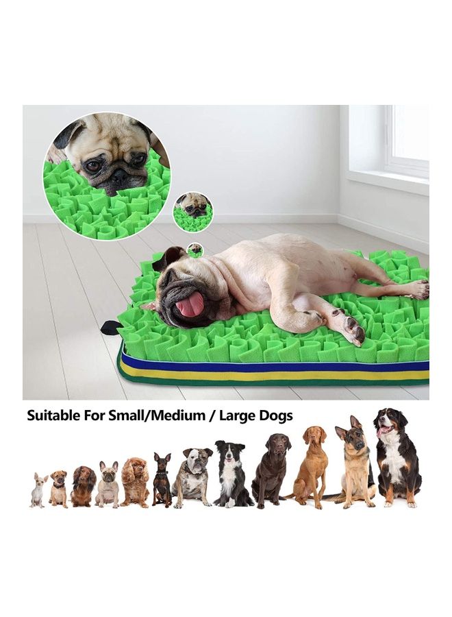 NIBEMINENT Pet Snuffle Feeding Mat Multicolour 12 x 20cm - Image 2