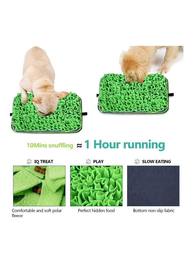 NIBEMINENT Pet Snuffle Feeding Mat Multicolour 12 x 20cm - Image 5