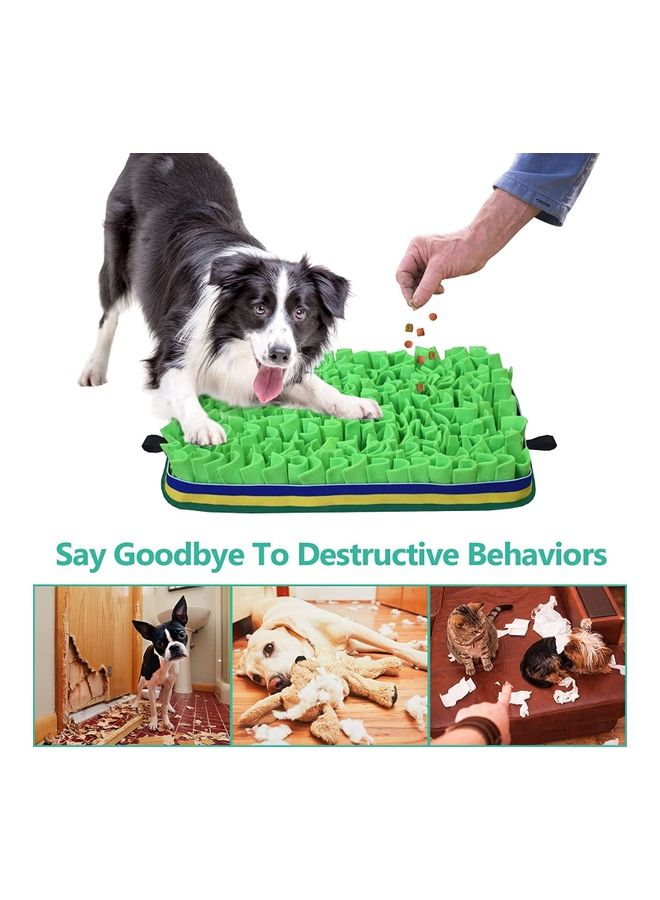 NIBEMINENT Pet Snuffle Feeding Mat Multicolour 12 x 20cm - Image 3