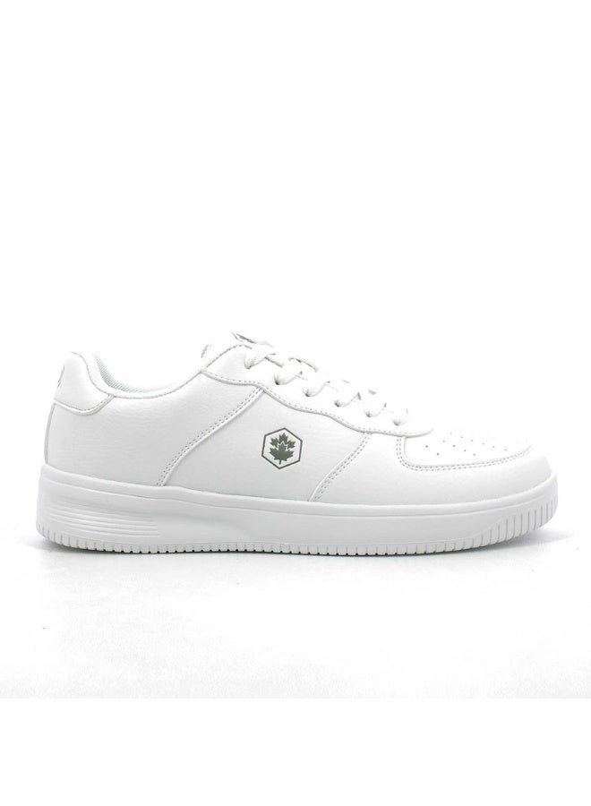 Lumberjack Men's White Casual Sneakers | Lightweight Lace-Up Walking Shoes | Comfortable Everyday Fashion Shoes | Durable Low-Top Lifestyle Sneakers - Image 5