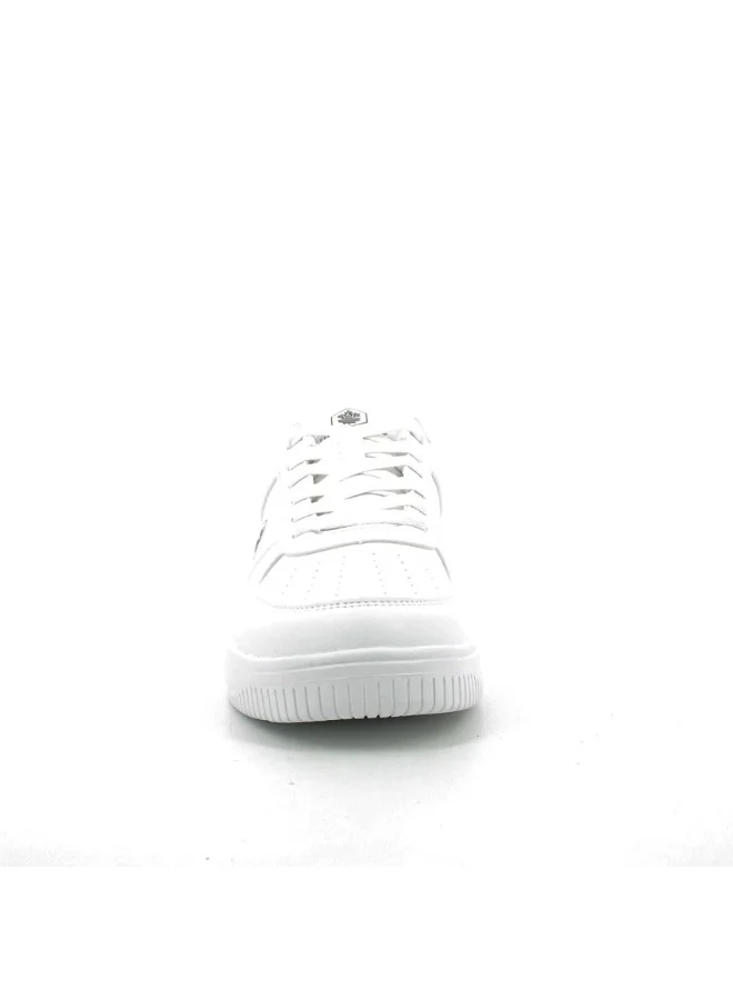 Lumberjack Lumberjack Men's White Casual Sneakers | Lightweight Lace-Up Walking Shoes | Comfortable Everyday Fashion Shoes | Durable Low-Top Lifestyle Sneakers