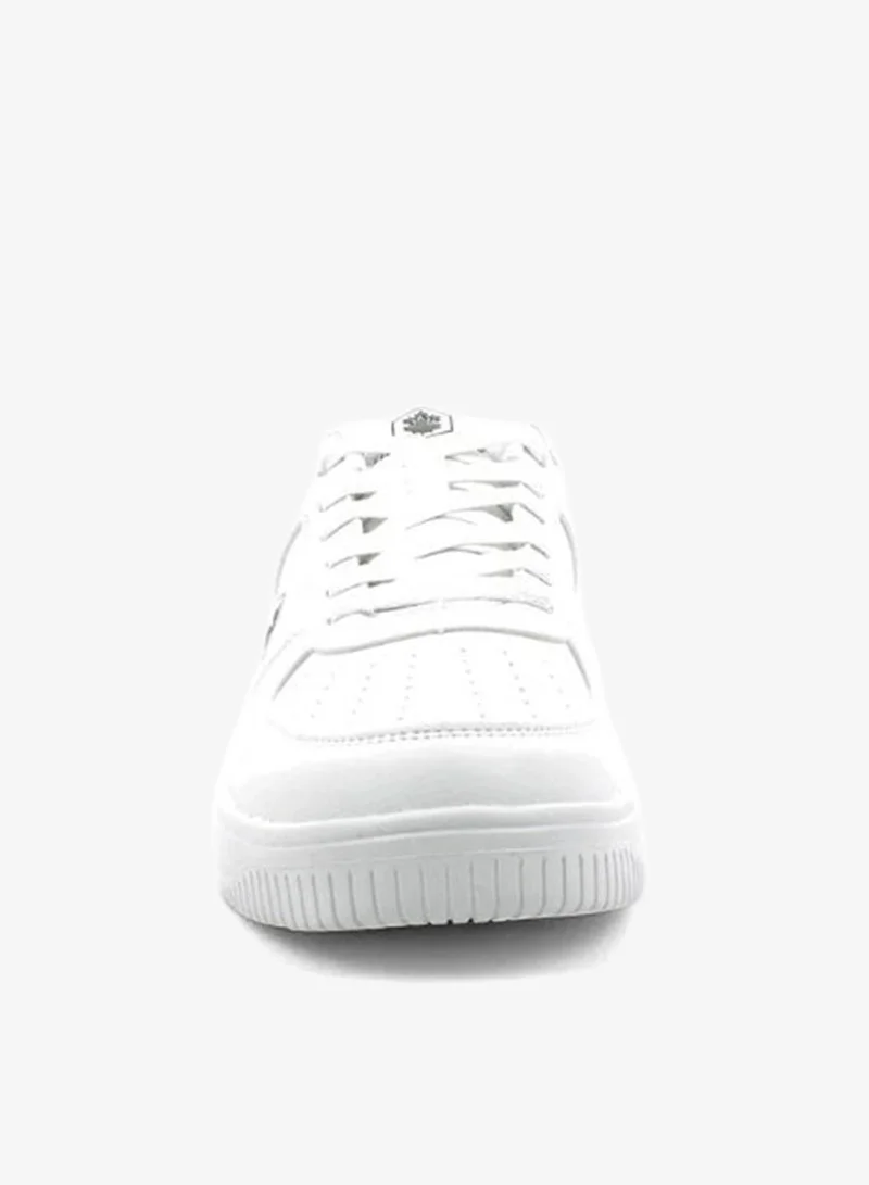 Lumberjack Lumberjack Men's White Casual Sneakers | Lightweight Lace-Up Walking Shoes | Comfortable Everyday Fashion Shoes | Durable Low-Top Lifestyle Sneakers