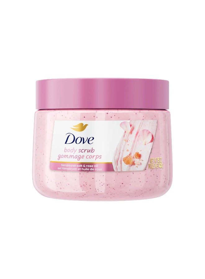دوف مقشر الجسم دوف بملح الهيمالايا وزيت الورد 425 جرام - Image 1