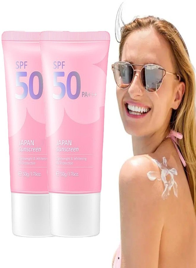 Cappuvini كريم واقي شمس ياباني SPF 50 PA+++ من روزادا 50 جرام واقي مرطب للوجه (2) - Image 1