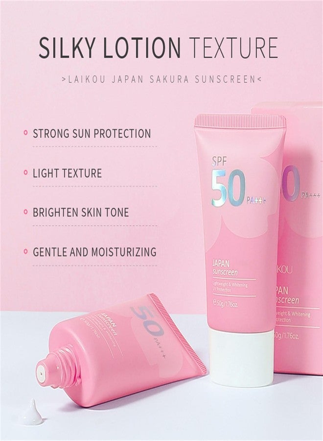 Cappuvini كريم واقي شمس ياباني SPF 50 PA+++ من روزادا 50 جرام واقي مرطب للوجه (2) - Image 2