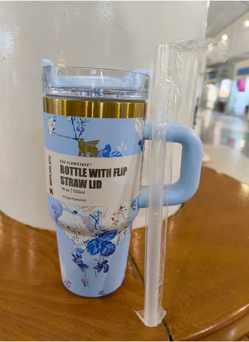 Stanley Quencher H2.0 Flow State Stainless Steel Vacuum Insulated Tumbler with Lid and Straw for Water, Iced Tea or Coffee, Smoothie and More, 14 oz  - Image 3