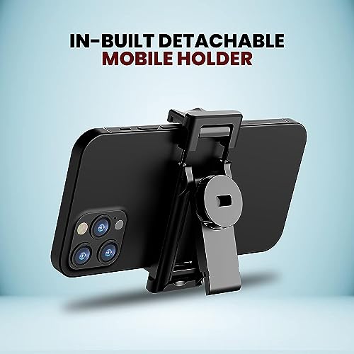 Hold Up Selfie Stick, Biggest Height Extendable 103cm Selfie Stick with Wireless Remote and Tripod Stand, Portable, Lightweight, Compatible with i Phone and Android Smartphone New Limited Edition - Image 4