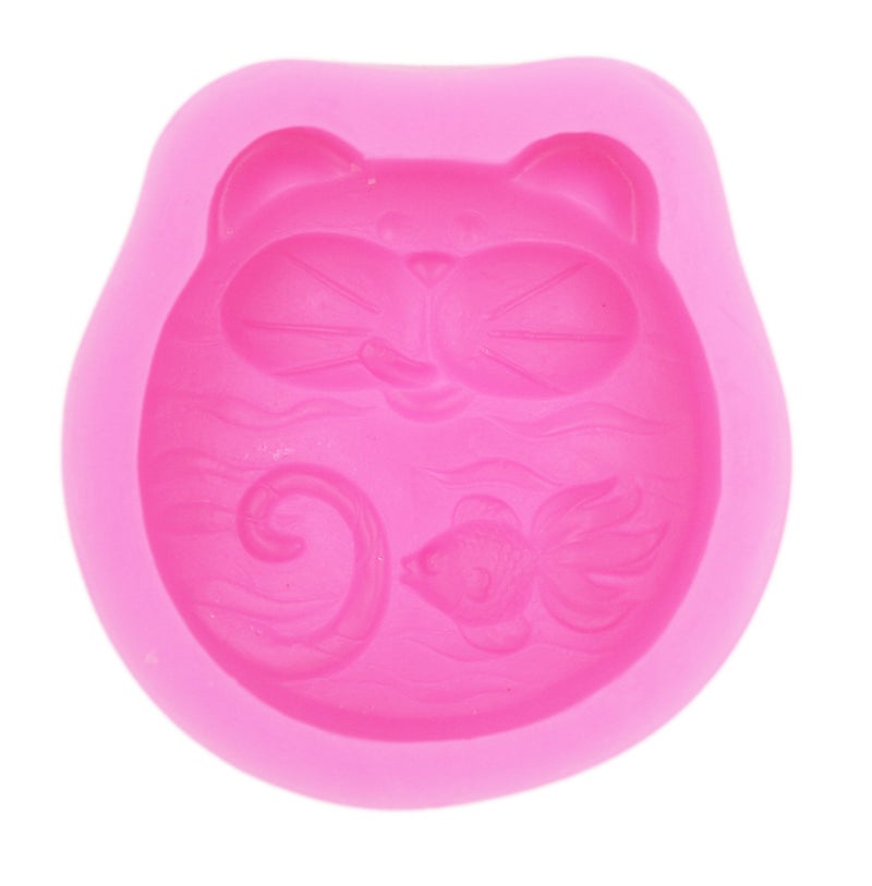 Longzang Cat like Fish 50293 Craft Art Silicone Soap mold Craft Molds DIY Handmade soap molds - Image 3