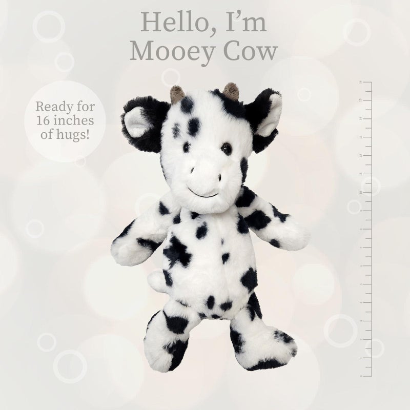 World's Softest Plush Stuffed Animal for Baby, Toddler, Kids, Adults - Adorable Toy Made from Kid-Friendly, Quality Materials - Lushee Cow, 16" - Image 4