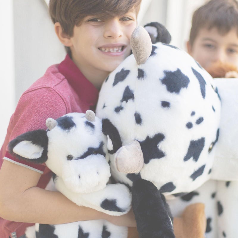 World's Softest Plush Stuffed Animal for Baby, Toddler, Kids, Adults - Adorable Toy Made from Kid-Friendly, Quality Materials - Lushee Cow, 16" - Image 2