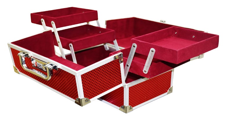Pride Star Impression to Store Cosmetics Vanity Box (RED) - Image 2
