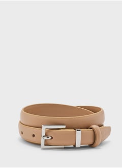 ELLA 2 Pack Genuine Leather Square Buckle Belt  - Image 4