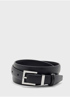 ELLA 2 Pack Genuine Leather Square Buckle Belt  - Image 3