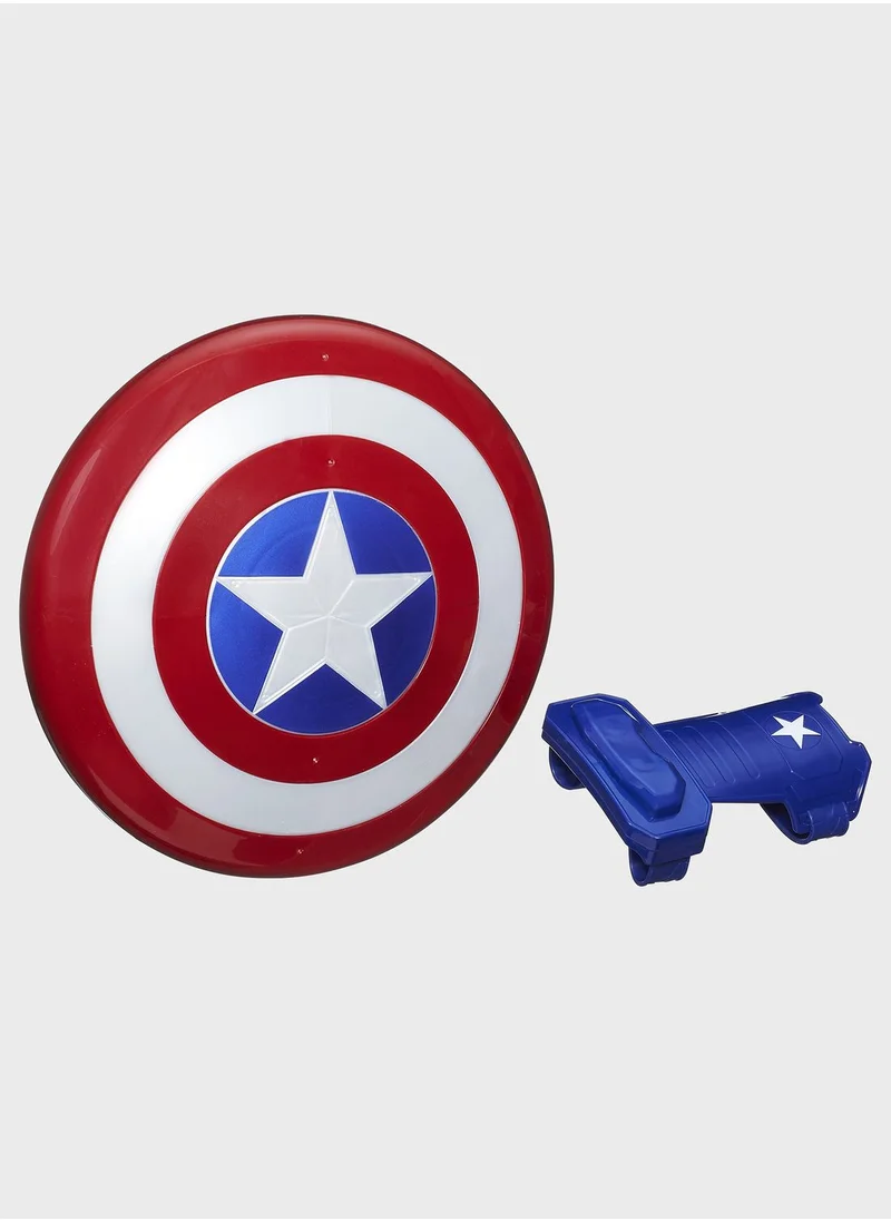 AVENGERS Captain America Magnetic Shield & Gauntlet