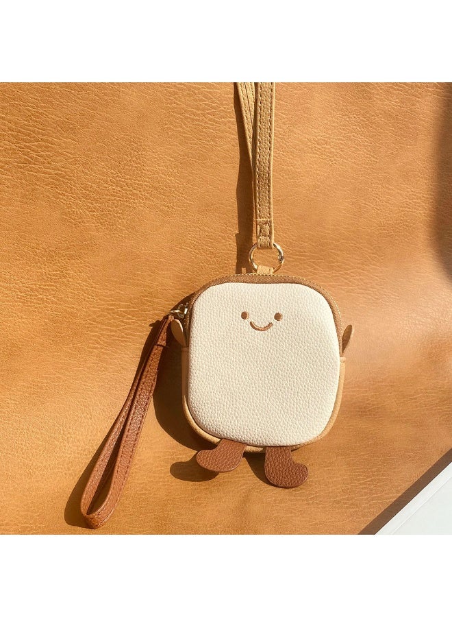 Mark Fairwhale New Creative Storage Toast Crossbody Coin Purse  - Image 3