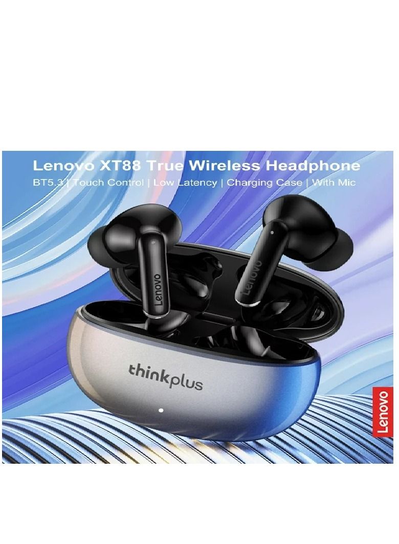 Lenevo Lenovo XT88 BT5.3 True Wireless Headphones with Mic Music Earphone Sports Headset In-ear Earbuds Touch Control - Image 2