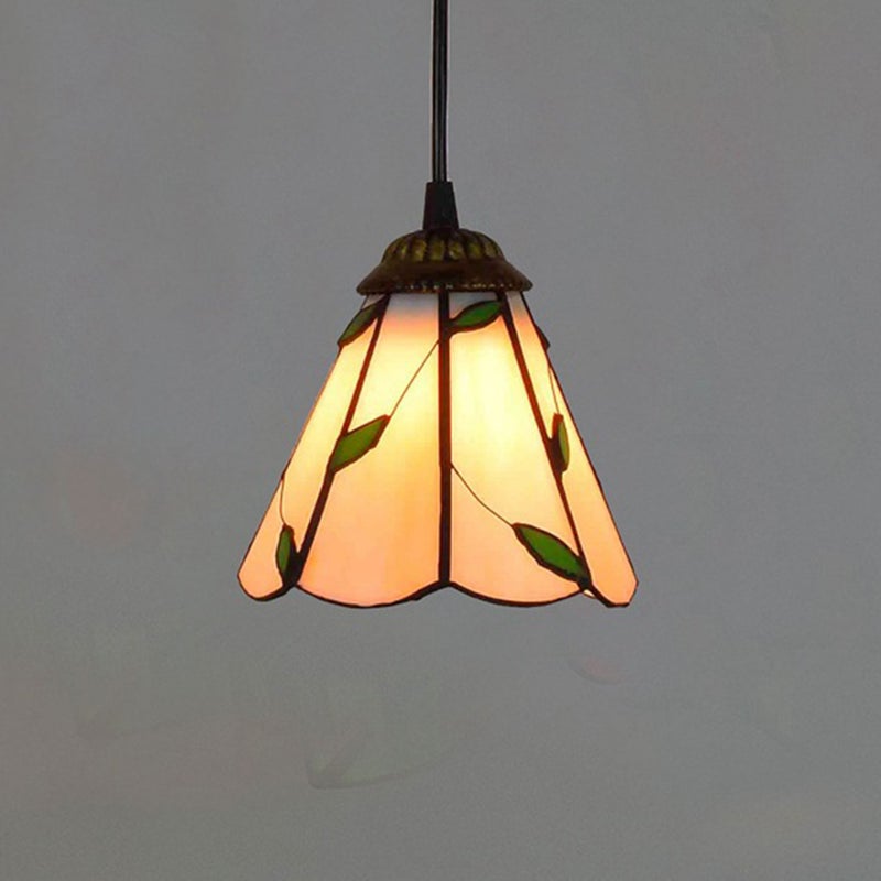1pc Glass Craft Light Lampshade Unique Light Cover Lampshade Accessory - Image 2