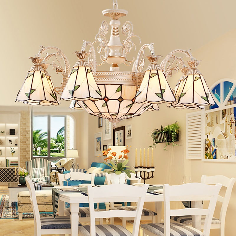 1pc Glass Craft Light Lampshade Unique Light Cover Lampshade Accessory - Image 3