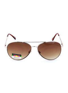 V.W.E. Aviator Progressive No Line Reading Glasses Trifocal Reader Outdoor Sunglasses (Gold 2.50)  - Image 2