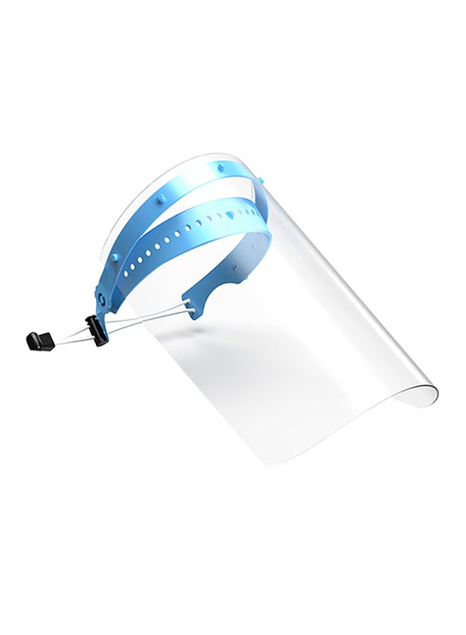 10-Piece Protective Isolation Protective Face Shield Clear 39 x 25 x 5cm  - Image 1