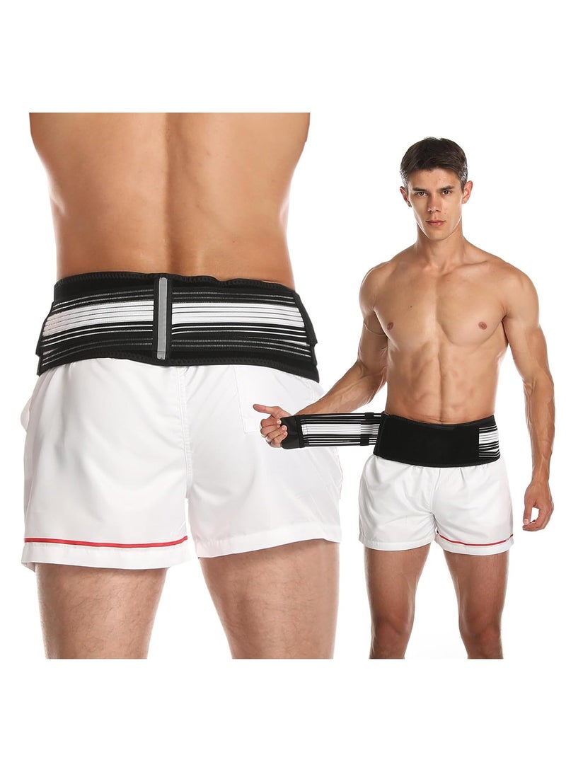 DubaiGallery Sacroiliac Belt, Si Joint Hip Belt, Lower Back Support Brace, Trochanter Stabilization Brace for Sciatica Pelvis Lumbar Hip Pain Relief and Maternity Pregnancy Support - Image 3