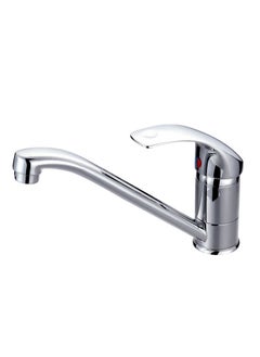 Galaxy One Handle Basin Mixer Silver