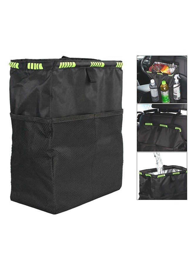 Generic - Car Trash Can, Multi-Function Car Trash Bin, Foldable Car Trash Bag, EVA Waterproof Insulation Lining Universal Car Interior Accessories - Image 1