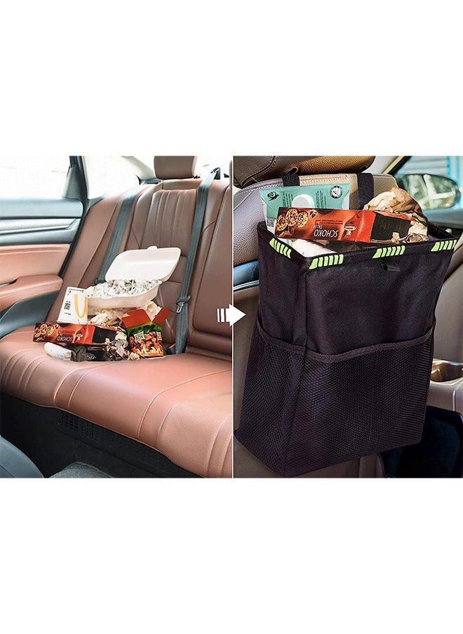 Generic - Car Trash Can, Multi-Function Car Trash Bin, Foldable Car Trash Bag, EVA Waterproof Insulation Lining Universal Car Interior Accessories - Image 1