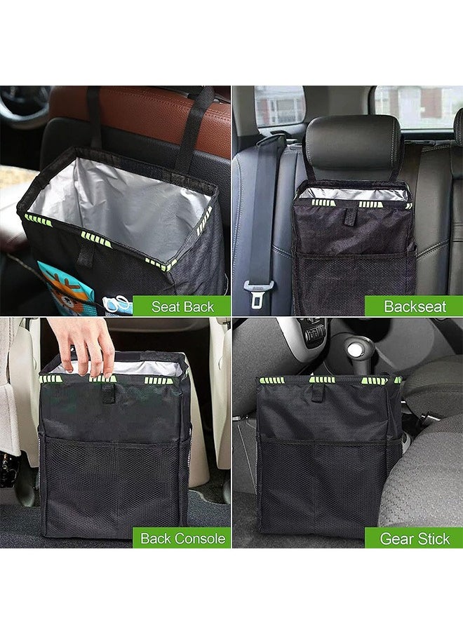 Generic - Car Trash Can, Multi-Function Car Trash Bin, Foldable Car Trash Bag, EVA Waterproof Insulation Lining Universal Car Interior Accessories - Image 1