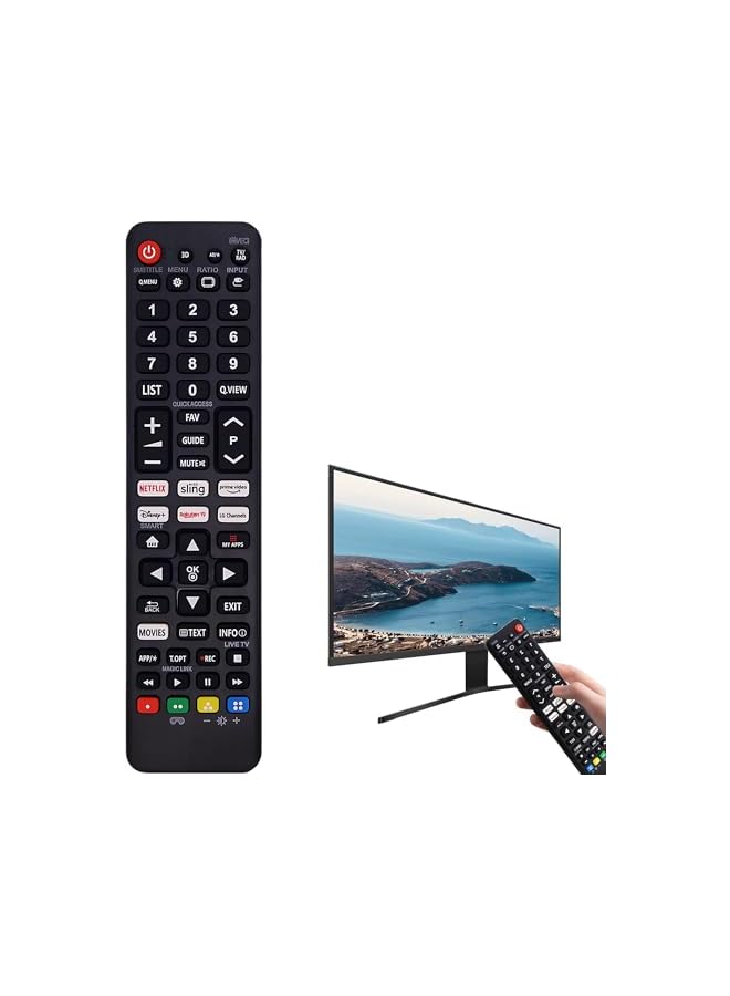 The Bros Universal Remote Control, LG TV Remote Control, Replacement for all LG Smart TVs Remote Control Compatible with All LG LED HDTV HDR No Setup Required TV Remote - Image 2