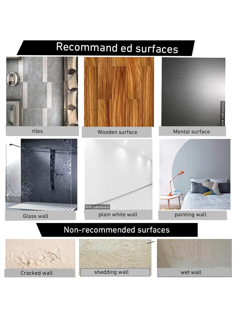 3M 150 Pcs Double Sided Tape Strong Heavy Duty Waterproof Tape Adhesive Foam Pad Tape for Holding Picture, Walls Picture, Light, Hooks, Home, Office, Square & Round - Image 5