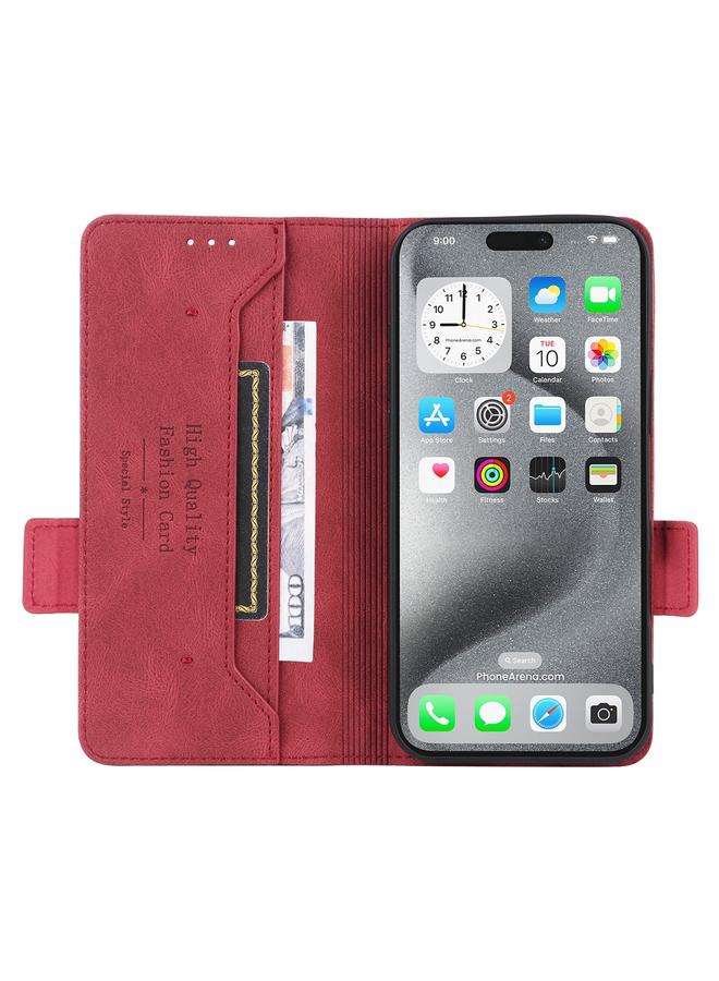 اس-توب جراب هاتف جلدي بمشبك مغناطيسي لهاتف iPhone 16 Pro - Image 4