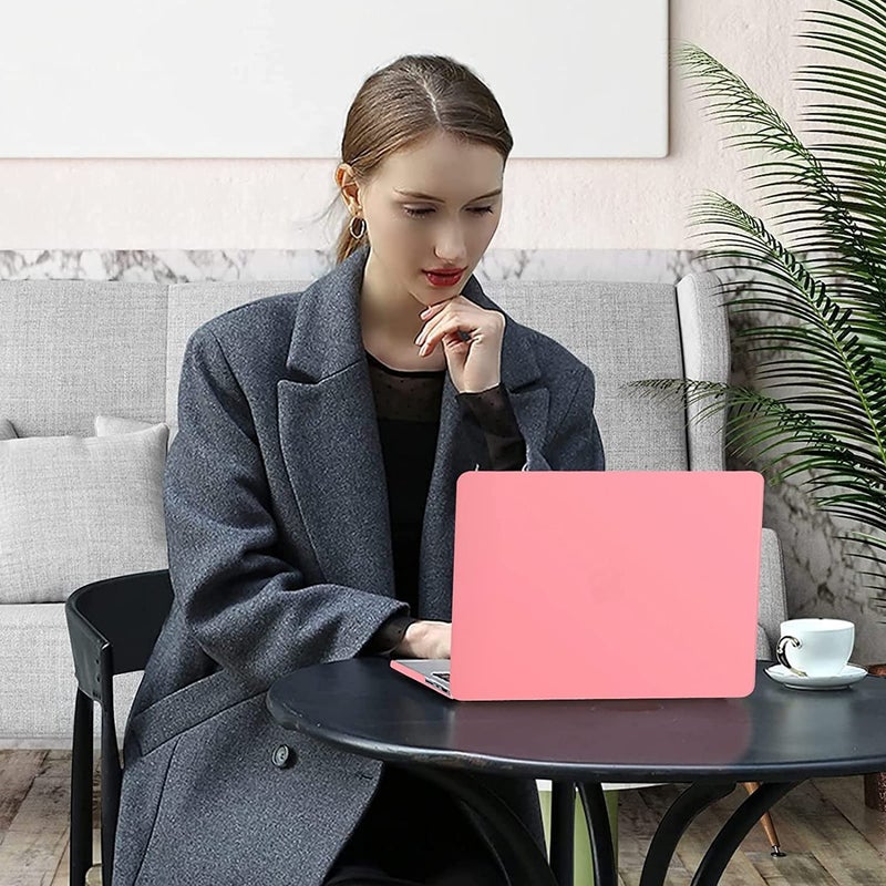 MOCA Case Compatible with MacBook Pro 16 inch Case 2024-2021 M4 M3 M2 M1 Pro/Max with Touch ID A3403 A3186 A2991 A2780 A2485, Hard Shell Cover Case (Pink) - Image 5