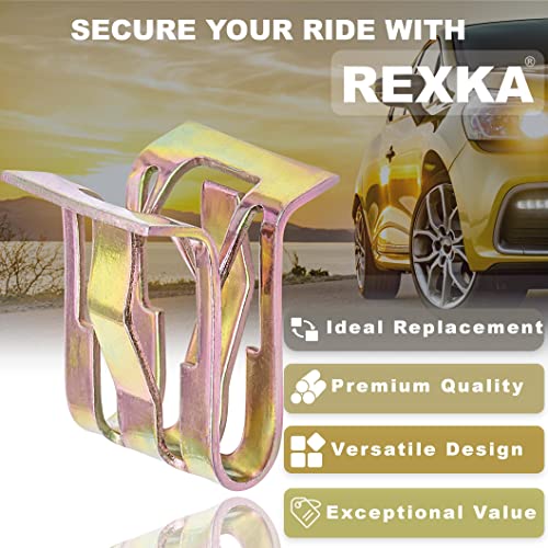 Rexka 30pcs Lift Gate Trim Finish Panel Clip 11588650 for GM Buick Chevy GMC Cadillac Saturn Tucks SUV Cars - Image 3
