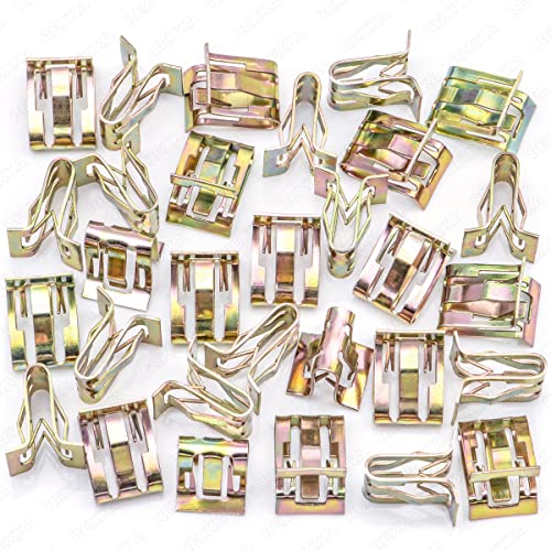 Rexka 30pcs Lift Gate Trim Finish Panel Clip 11588650 for GM Buick Chevy GMC Cadillac Saturn Tucks SUV Cars - Image 2