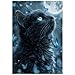Ulord Great Jigsaw Puzzles for Adults 300 Pieces Black Cat Fantasy Night Puzzles for Adults Toys Gift Family Decoration Kids Puzzle - Image 2