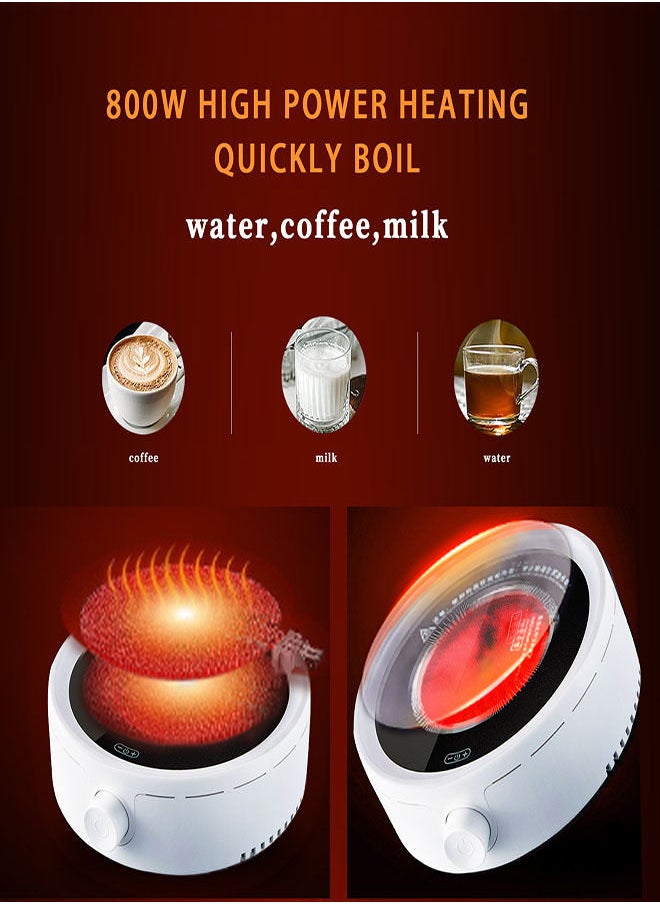 Mini Infrared Cooker Infrared Stove 800W White