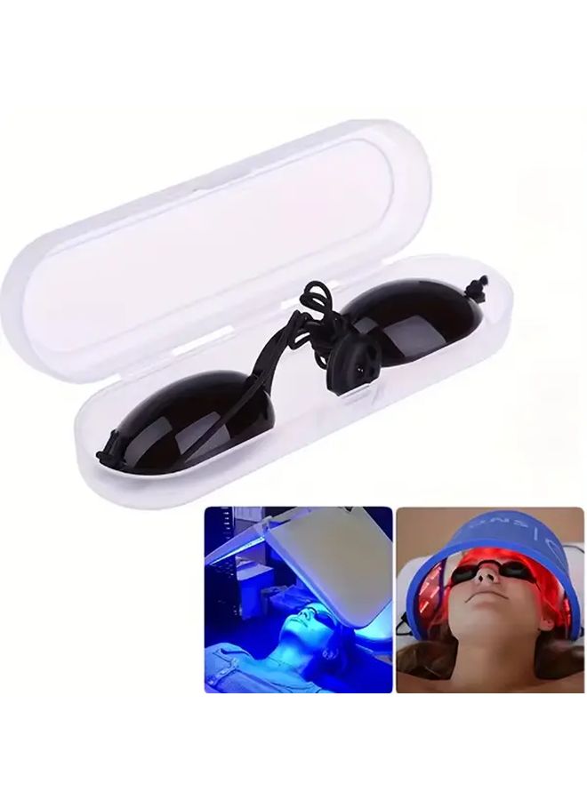 Black Protective Eye Mask For Tanning Sun Protection Comfortable Fit - Image 1
