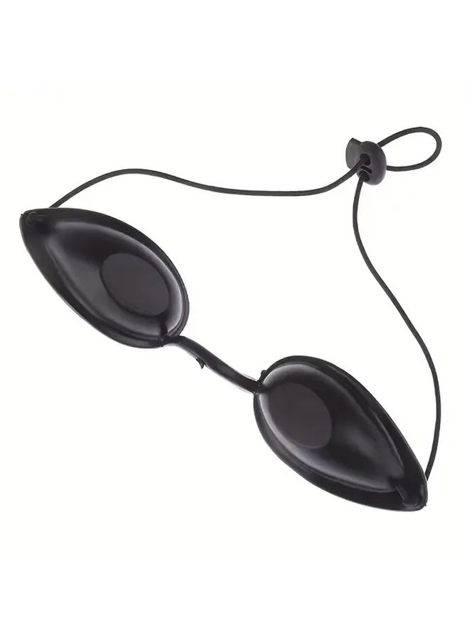 Black Protective Eye Mask For Tanning Sun Protection Comfortable Fit - Image 4