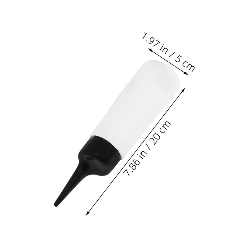 Empty Applicator Bottle with Black Slant Tip and Scale - Image 2