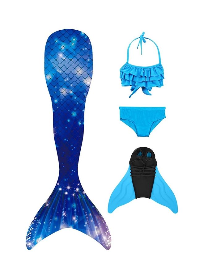 NIBEMINENT Mermaid Tail Swimming Costume 130cm - Image 1