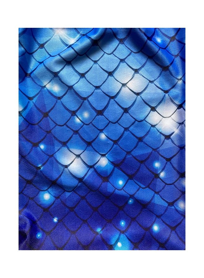 NIBEMINENT Mermaid Tail Swimming Costume 130cm - Image 4