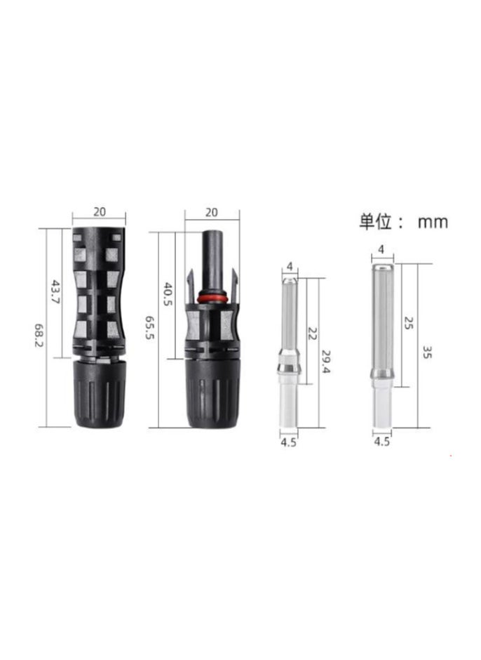 Generic - IP67 MC4 Connector Set 1500V 45A - Image 1
