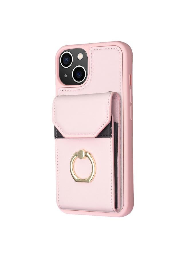 اس-توب جراب هاتف iPhone 14 Plus BF29 مع حامل بطاقات وحلقات - Image 2